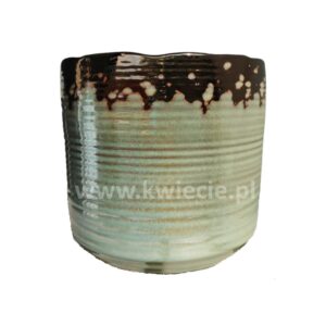 osłonka ceramiczna zielona szałwia