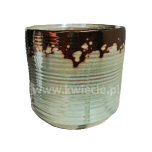 osłonka ceramiczna zielona szałwia