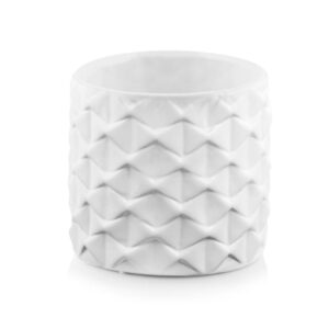 osłonka ceramiczna biała kokardki