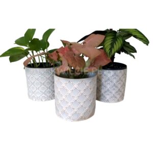 komplet doniczek ceramicznych