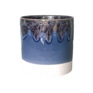 osłonka ceramiczna granatowo-biała