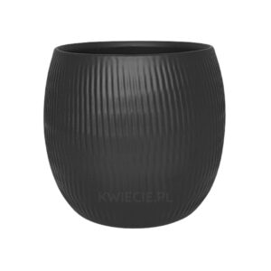 matowa osłonka ceramiczna kula, czarny antracyt