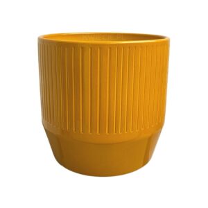 osłonka ceramiczna curry, musztardowa