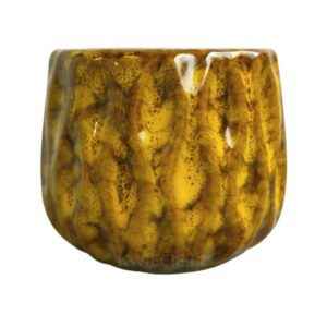 osłonka ceramiczna żółta wave
