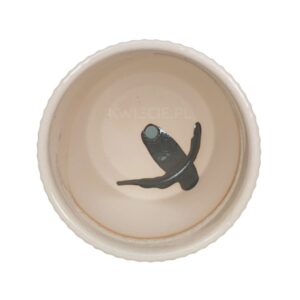 ceramiczna doniczka z podstawkiem