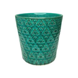 osłonka ceramiczna turkusowa