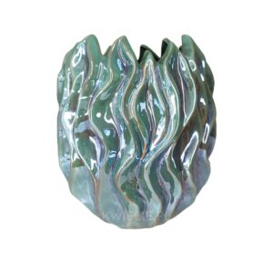osłonka ceramiczna zielona syrenka