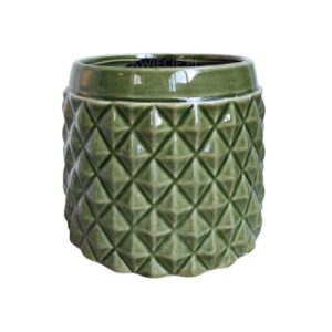 zielona osłonka ceramiczna karo