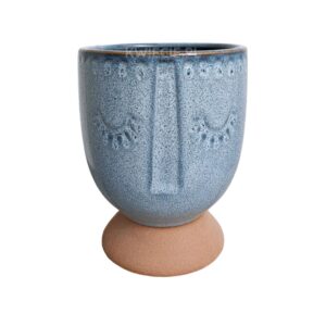 niebieska osłonka ceramiczna głowa